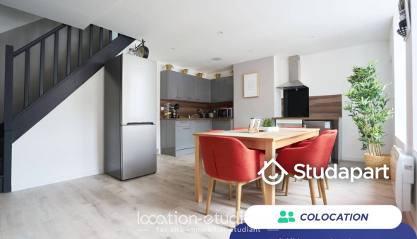 Colocation étudiante T5 &agrave; Lille (59800)
