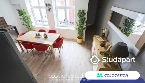 Colocation étudiante T5 &agrave; Lille (59800)