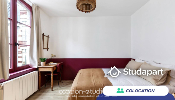 Colocation étudiante Studio &agrave; Lille (59800)