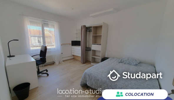 Colocation étudiante Studio &agrave; Lille (59800)