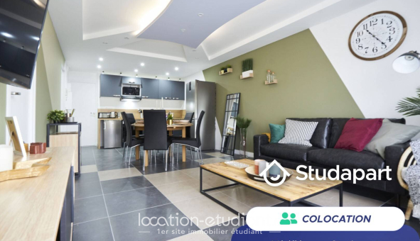 Colocation étudiante T5 &agrave; Lille (59800)