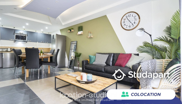 Colocation étudiante T5 &agrave; Lille (59800)