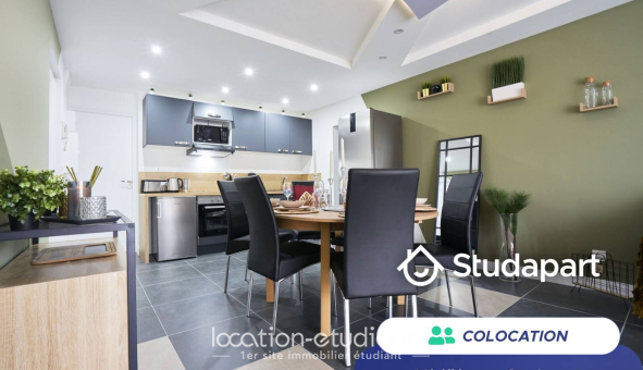 Colocation étudiante T5 &agrave; Lille (59800)