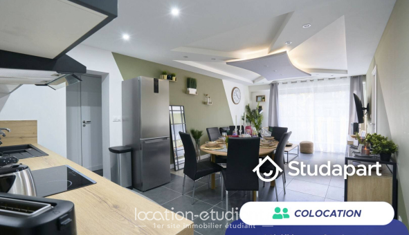 Colocation étudiante T5 &agrave; Lille (59800)
