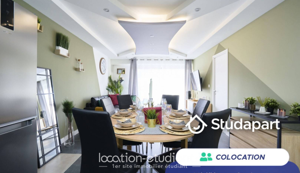 Colocation étudiante T5 &agrave; Lille (59800)
