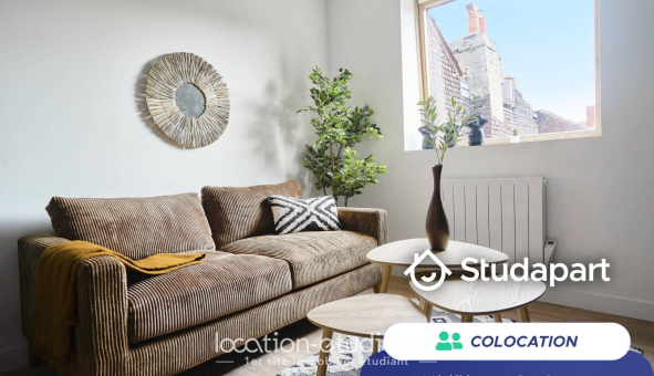 Colocation étudiante T4 &agrave; Lille (59800)
