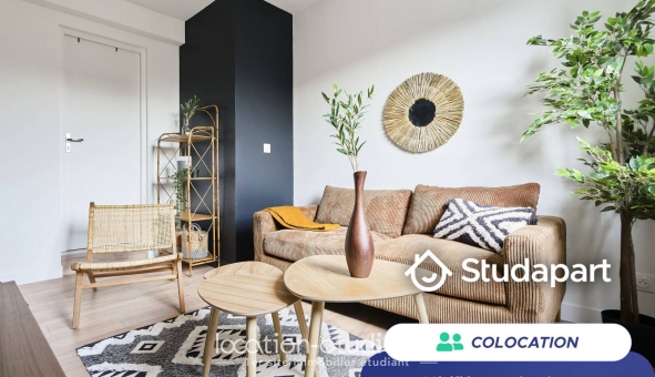 Colocation étudiante T4 &agrave; Lille (59800)