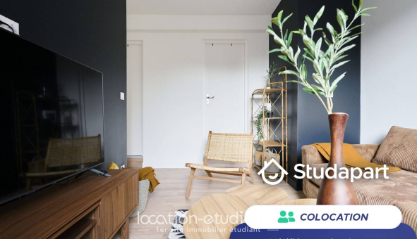 Colocation étudiante T4 &agrave; Lille (59800)