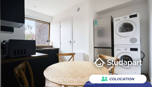 Colocation étudiante T4 &agrave; Lille (59800)