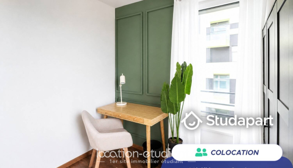 Colocation étudiante T4 &agrave; Lille (59800)