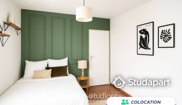 Colocation étudiante T4 &agrave; Lille (59800)
