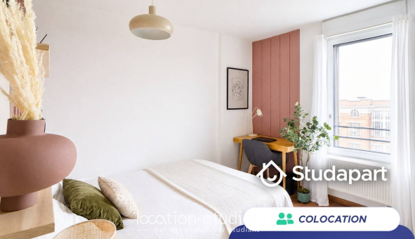 Colocation étudiante T4 &agrave; Lille (59800)