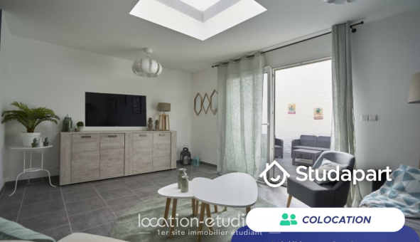 Colocation étudiante T5 &agrave; Lille (59800)