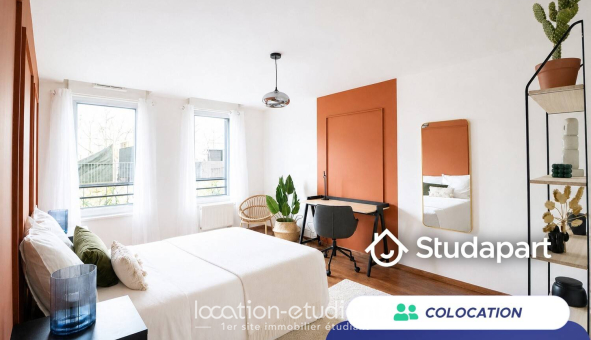 Colocation étudiante Duplex &agrave; Lille (59800)