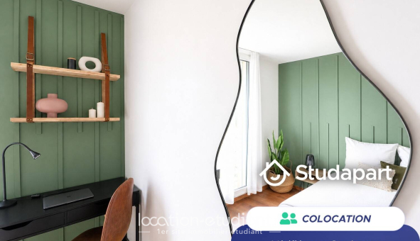 Colocation étudiante Duplex &agrave; Lille (59800)