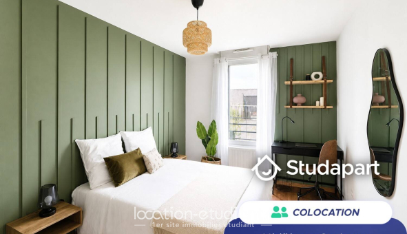 Colocation étudiante Duplex &agrave; Lille (59800)