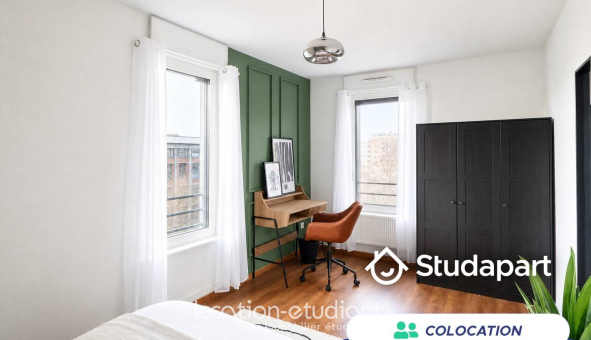 Colocation étudiante T4 &agrave; Lille (59800)