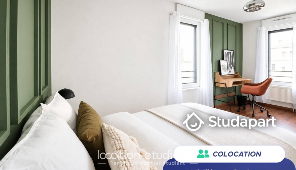 Colocation étudiante T4 &agrave; Lille (59800)