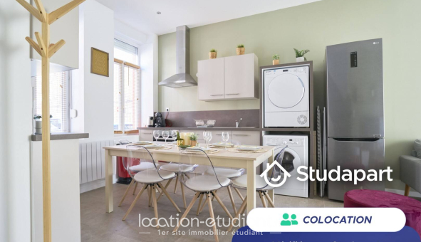 Colocation étudiante Studio &agrave; Lille (59800)