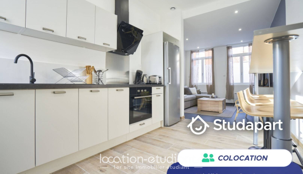 Colocation étudiante T4 &agrave; Lille (59800)
