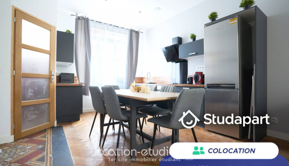 Colocation étudiante T5 &agrave; Lille (59800)