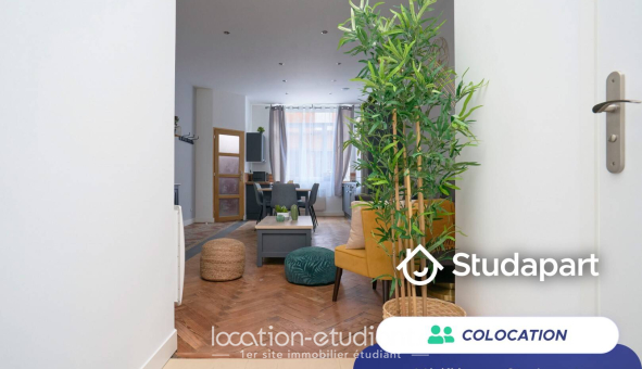 Colocation étudiante T5 &agrave; Lille (59800)