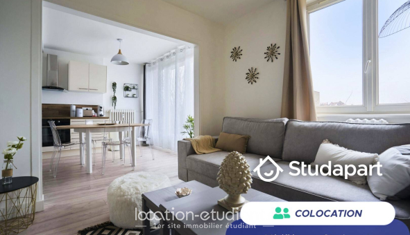 Colocation étudiante T4 &agrave; Lille (59800)