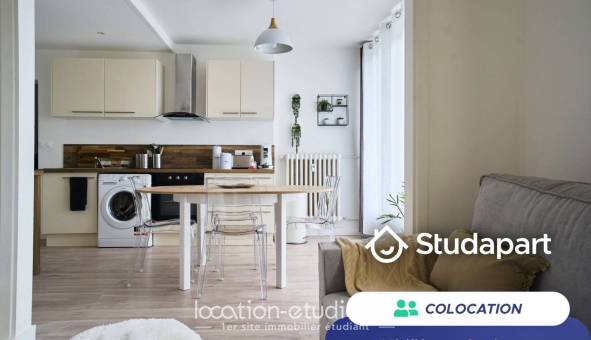 Colocation étudiante T4 &agrave; Lille (59800)