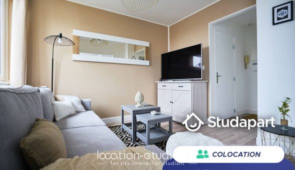 Colocation étudiante T4 &agrave; Lille (59800)