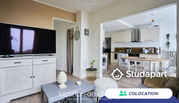 Colocation étudiante T4 &agrave; Lille (59800)