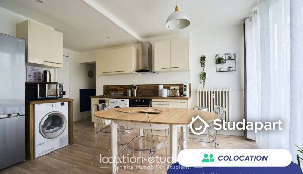 Colocation étudiante T4 &agrave; Lille (59800)