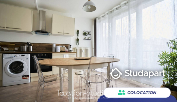 Colocation étudiante T4 &agrave; Lille (59800)