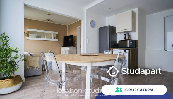 Colocation étudiante T4 &agrave; Lille (59800)