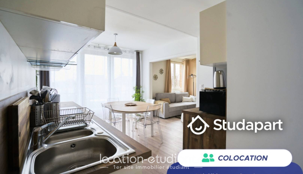 Colocation étudiante T4 &agrave; Lille (59800)