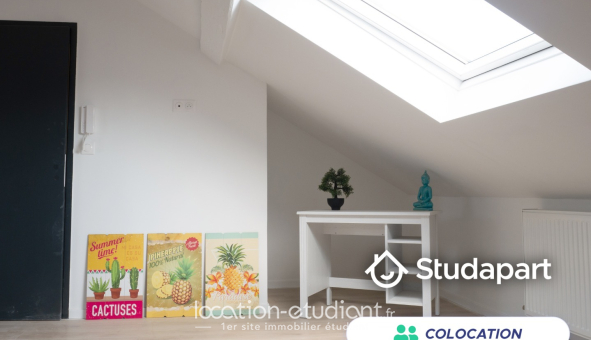Colocation étudiante Studio &agrave; Lille (59800)