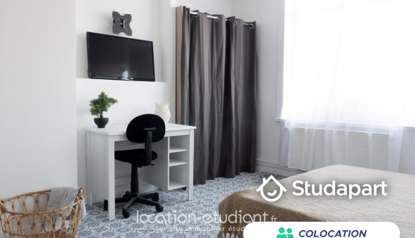 Colocation étudiante Studio &agrave; Lille (59800)