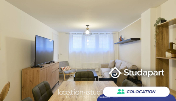 Colocation étudiante T5 &agrave; Lille (59800)