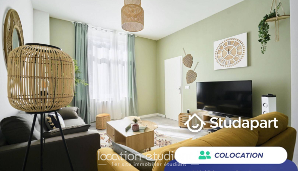 Colocation étudiante Colocation &agrave; Lille (59800)