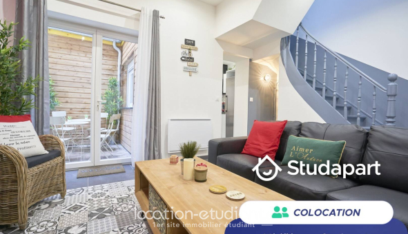 Colocation étudiante T5 &agrave; Lille (59800)