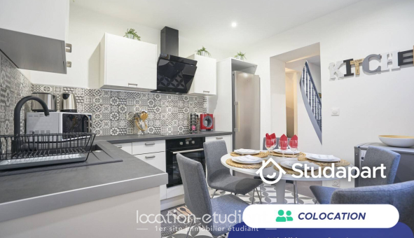 Colocation étudiante T5 &agrave; Lille (59800)