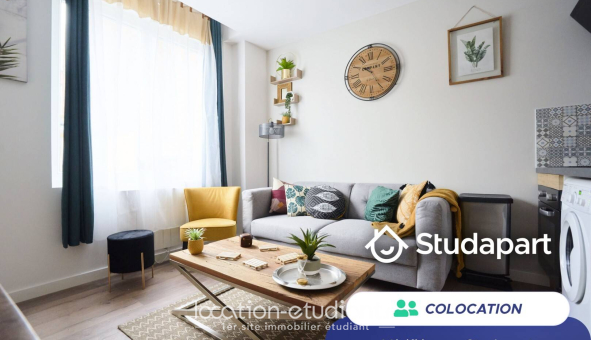 Colocation étudiante T2 &agrave; Lille (59800)