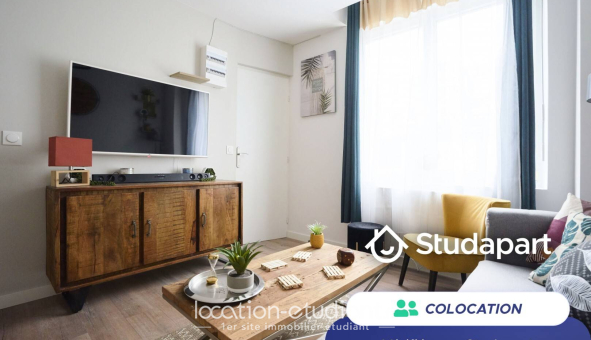 Colocation étudiante T2 &agrave; Lille (59800)