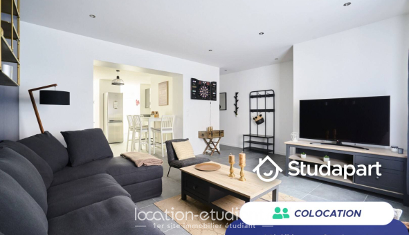 Colocation étudiante T1 &agrave; Lille (59800)