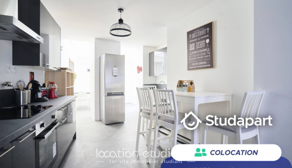 Colocation étudiante T1 &agrave; Lille (59800)