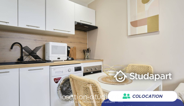Colocation étudiante T2 &agrave; Lille (59800)