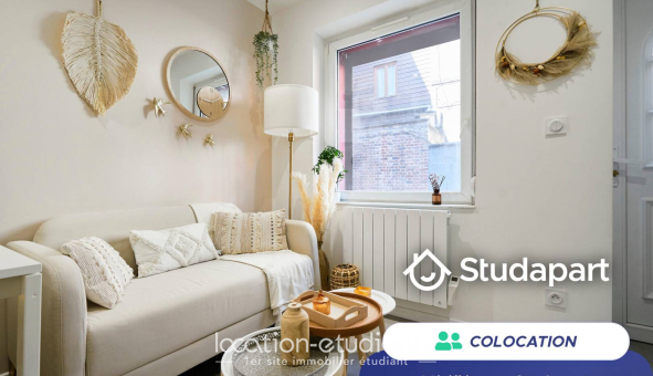 Colocation étudiante T2 &agrave; Lille (59800)