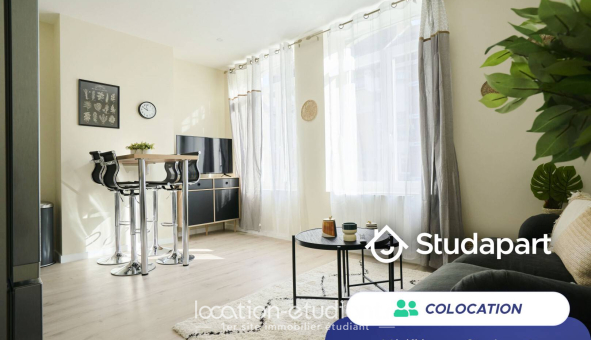 Colocation étudiante Studio &agrave; Lille (59800)