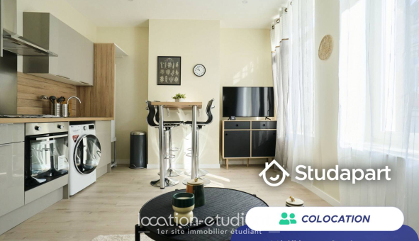 Colocation étudiante Studio &agrave; Lille (59800)