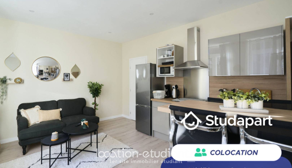 Colocation étudiante Studio &agrave; Lille (59800)