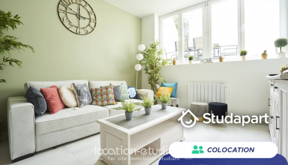 Colocation étudiante Studio &agrave; Lille (59800)